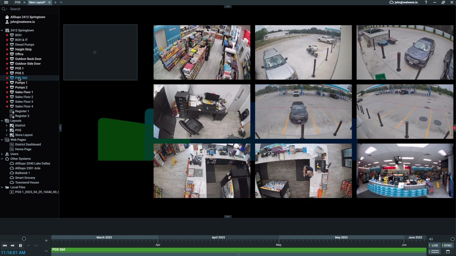 Vue Flex GRID across a live convenience-store site